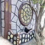 نمای دیواره باغ و ویلا