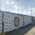تنوع رنگ نما با سیمان
