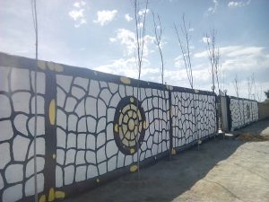 تنوع رنگ نما با سیمان