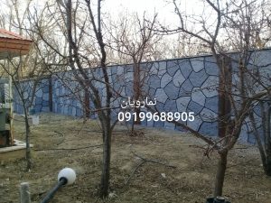 تنوع رنگامیزی سنگ و چوب